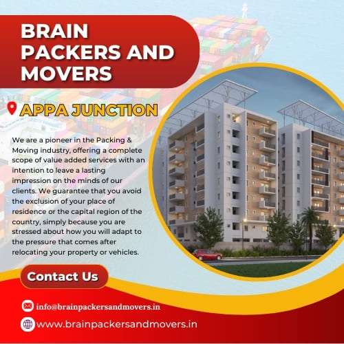 Packers and Movers in Appa Junction