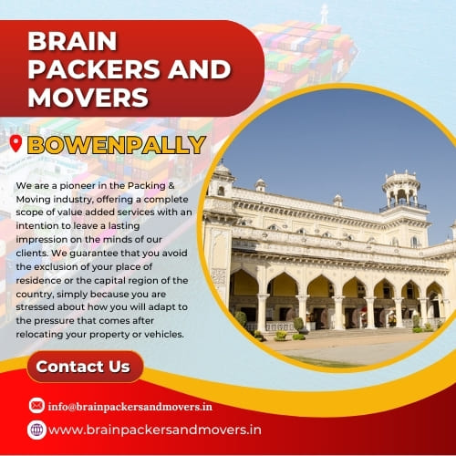 Packers and Movers in Bowenpally